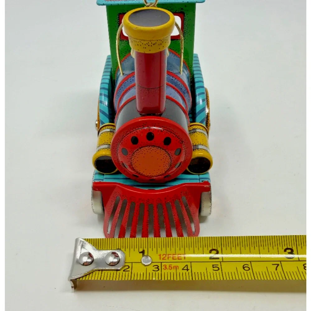 Hallmark 1989 Keepsake Tin Locomotive Ornament 8th Final in Series EUC
